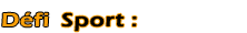 Défi Sport